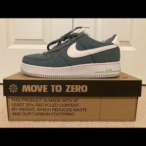 ✅ Nike Air Force 1 Low '07 'Recycled Canvas Pack - Ozone Blue'